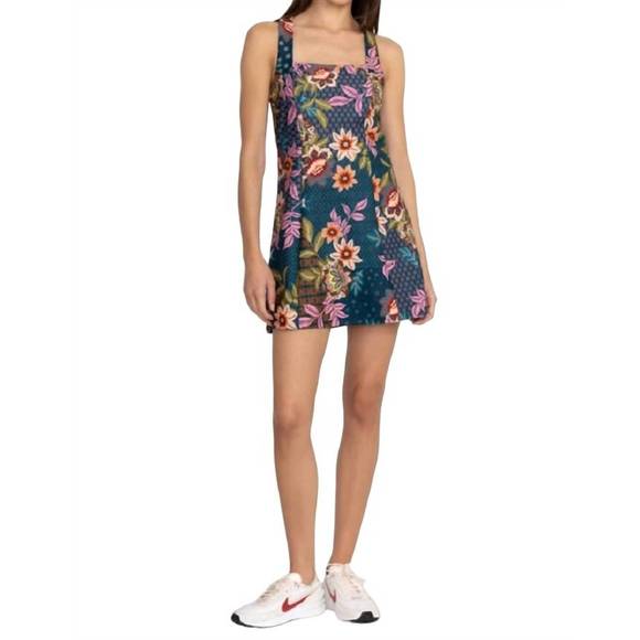 NEW JOHNNY WAS delfino twist back dress in multi - Picture 1 of 2